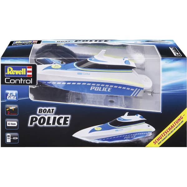 Revell Control Waterpolice RC Motorbåt nybörjare 100% RtR 350 mm