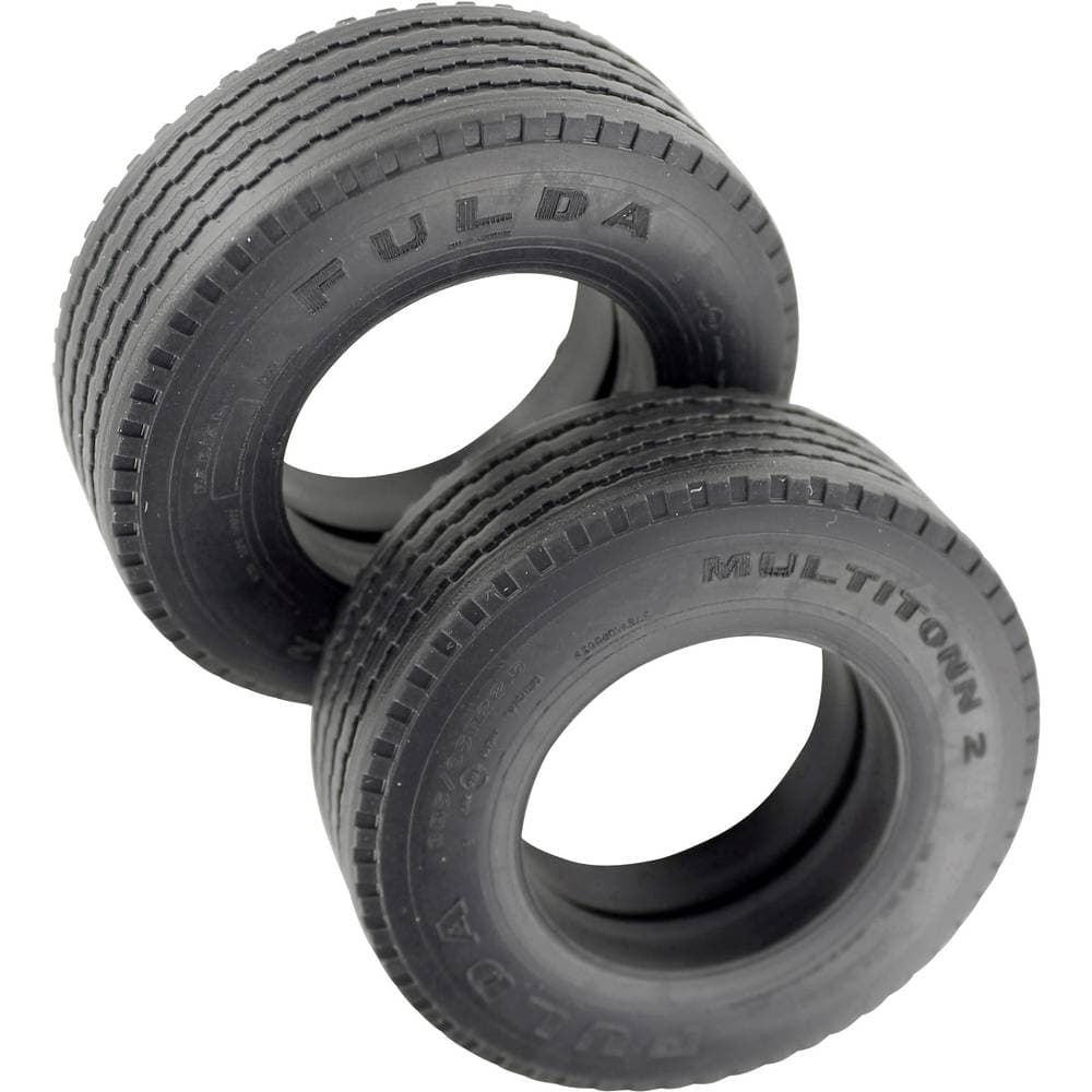 Veroma 1:16 Lastbil Däck 22 mm Stradsprofil 2 st