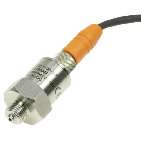 B + B Thermo-Technik Trycksensor 1 st 0550 1280-007 0 bar till 10 bar M12, 4 polig (Ø x L) 27 mm x 53 mm
