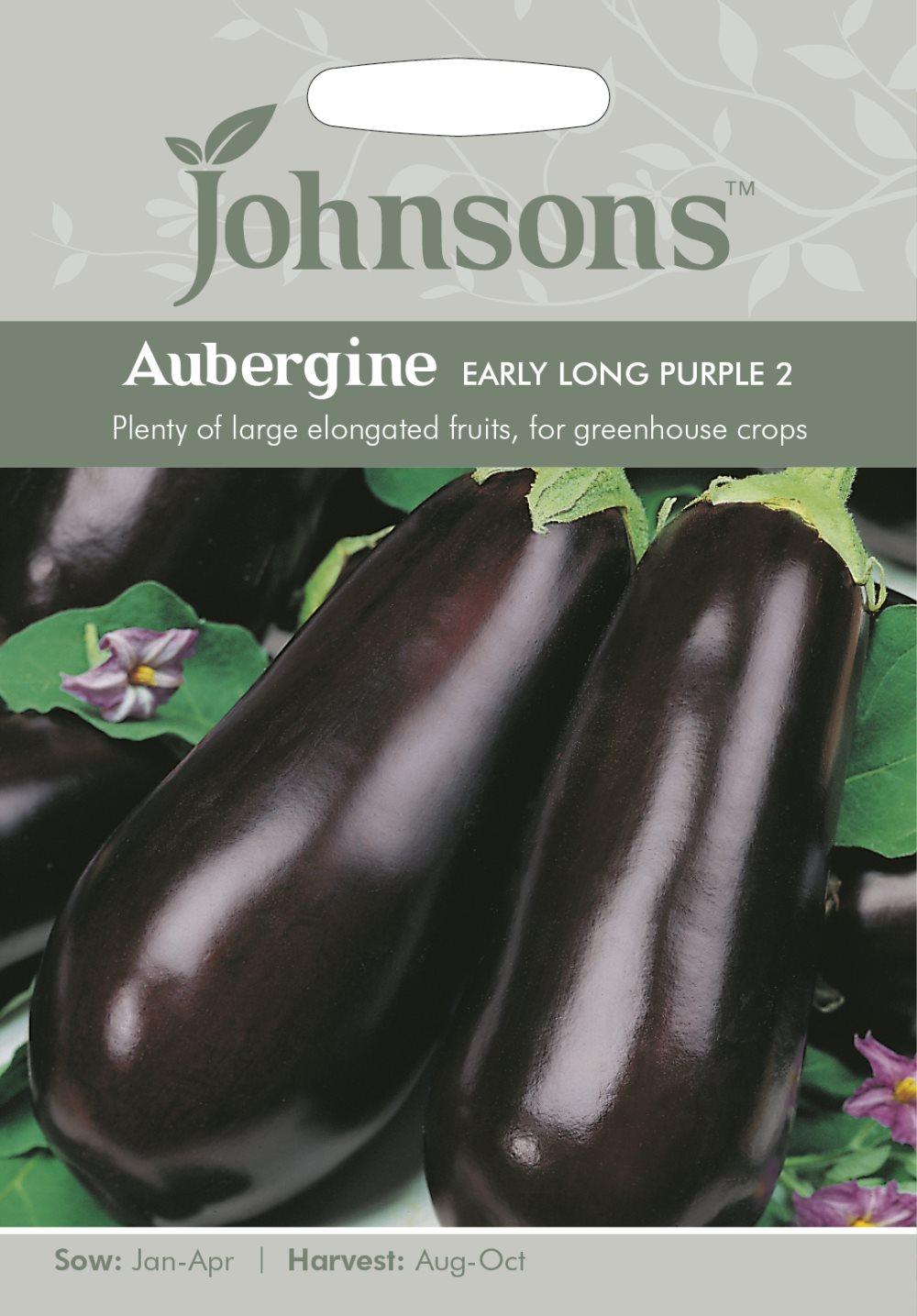 Aubergine 'Early Long Purple 2'