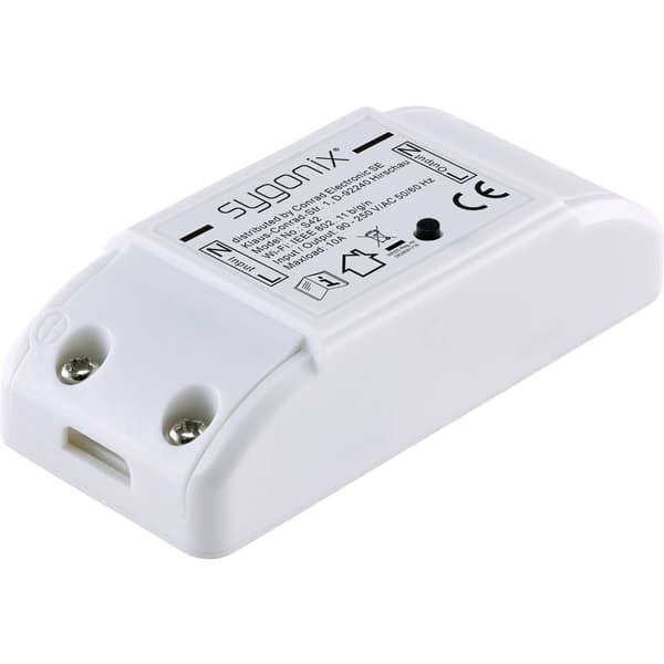 Sygonix SY-3822412 Switch Wi-Fi Inomhus 2300 W