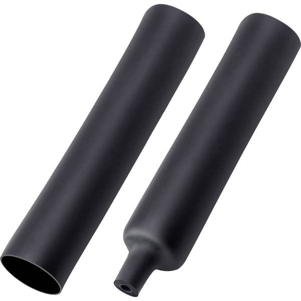 TRU COMPONENTS T1904CA049 Krympslang med lim Svart 44.40 mm 7.40 mm Krympförhållande:6:1 1 st