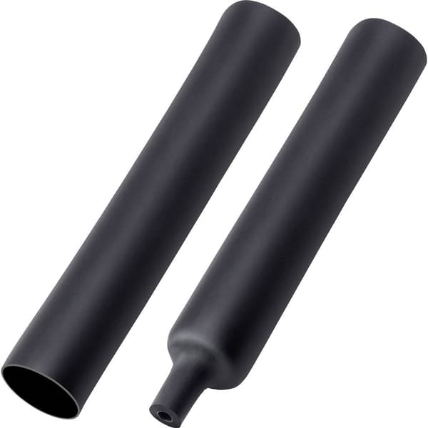 TRU COMPONENTS T1904CA048 Krympslang med lim Svart 33 mm 5.50 mm Krympförhållande:6:1 1 st