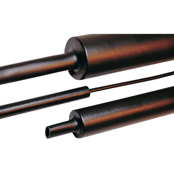 HellermannTyton 323-10400 Krympslang utan lim Svart 40 mm 12 mm Krympförhållande:4:1 1 m