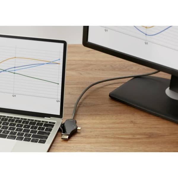 Renkforce RF-3909366 Kabel-delning Anslutningskabel [1x DVI-hane 24+1 pol - 3x Mini-DisplayPort hane, DisplayPort hane,