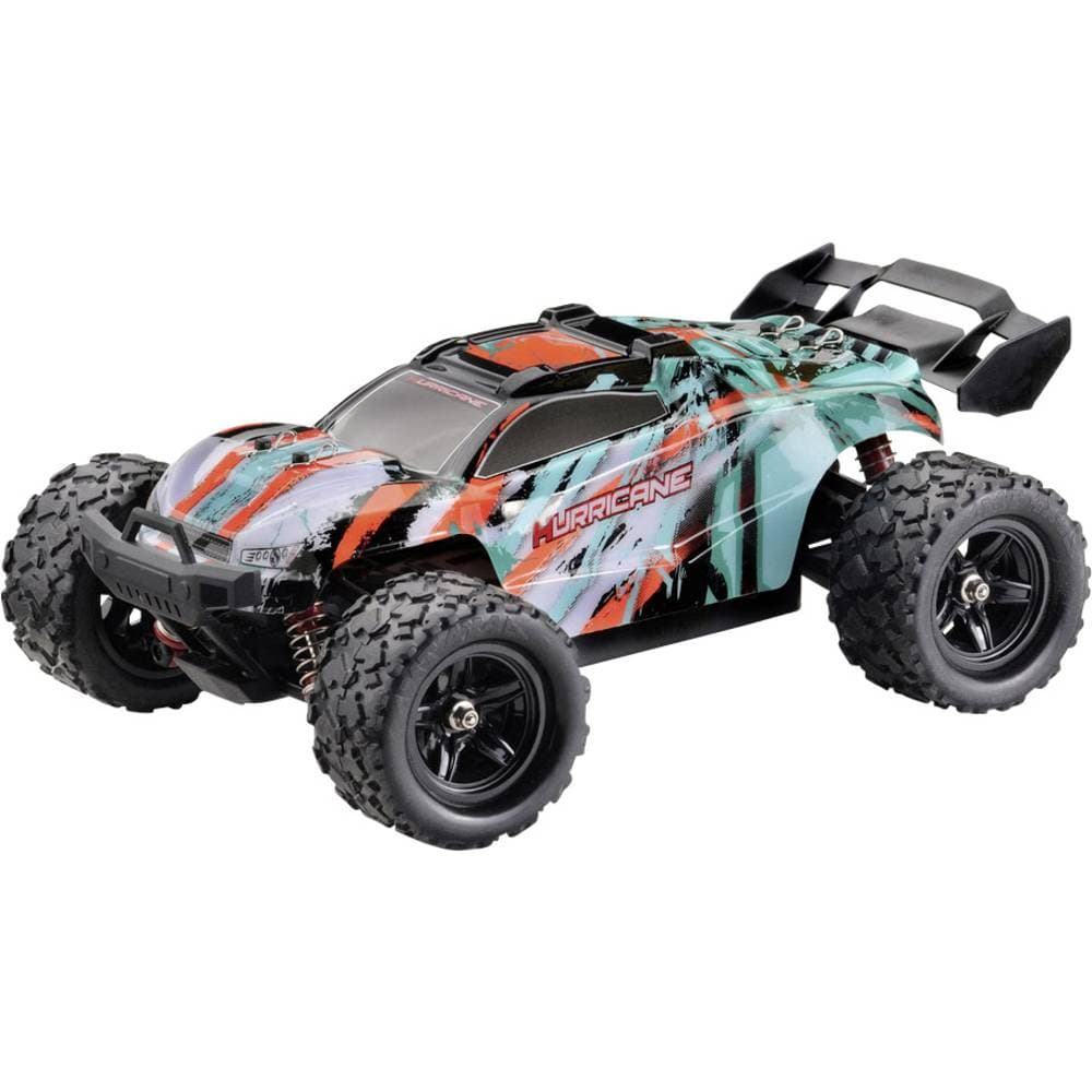 Absima Hurricane Borst motor 1:18 RC modellbil Elektrisk Truggy Fyrhjulsdrift (4WD) RtR 2,4 GHz inkl. batteri och laddn