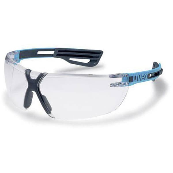 uvex x-fit pro 9199245 Skyddsglasögon inkl. UV-skydd Blå, Antracit