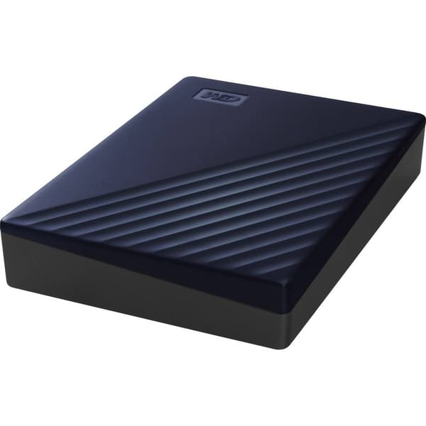 WD My Passport for Mac 5 TB Extern hårddisk 2.5 USB-C® Blå WDBA2F0050BBL-WESN