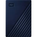 Miniatyrbild 1 av 10: WD My Passport for Mac 5 TB Extern hårddisk 2.5 USB-C® Blå WDBA2F0050BBL-WESN