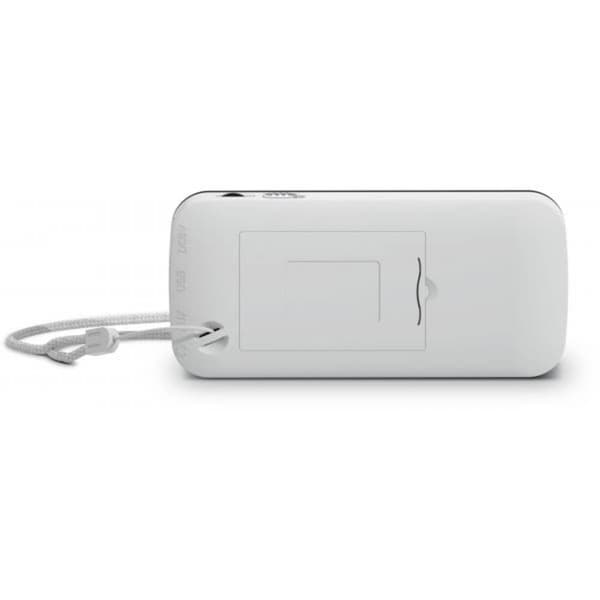 Fickradio TechniSat Techniradio RDR DAB+, FM Ficklampa Vit