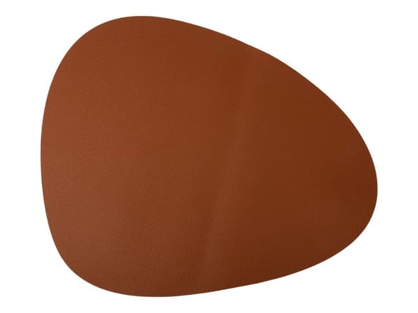 FORM Living Frakke læder brun 40x33 cm 4-pak tablet