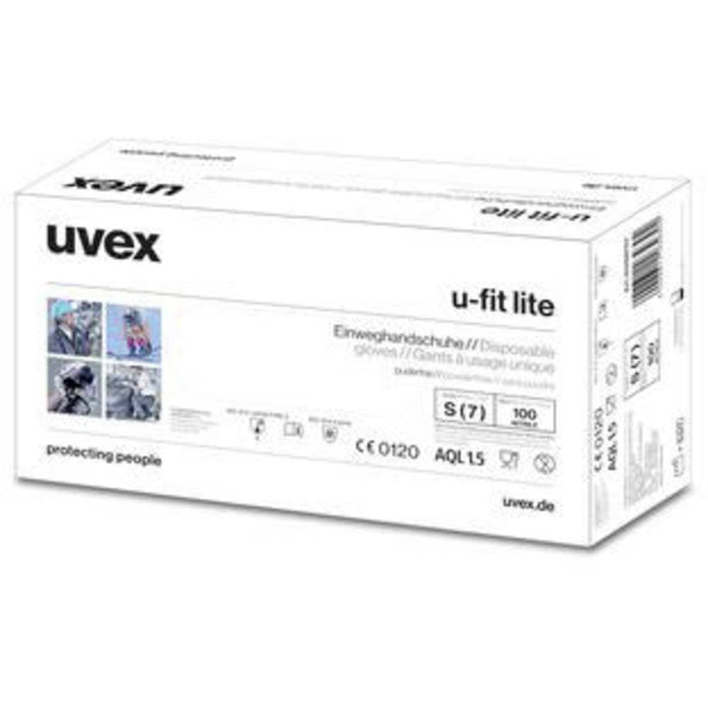 Engångshandske Storlek (handskar): S EN 374 uvex u-fit lite 6059707 100 st