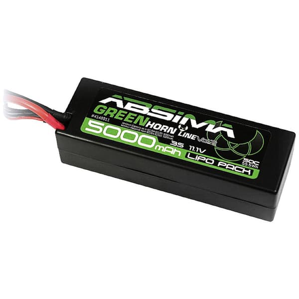 Absima RC Batteripack (LiPo) 11.1 V 5000 mAh Antal celler: 3 50 C Stick Hardcase XT60