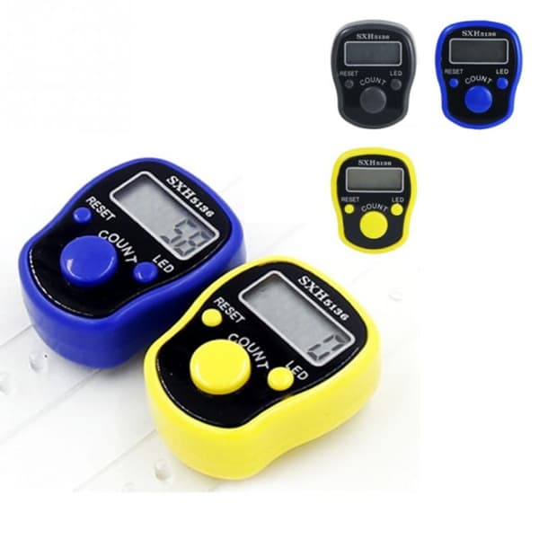 Elektronisk fingerteller med LED-display