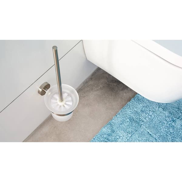 tesa MOON Toalettborste-set Lim Metall