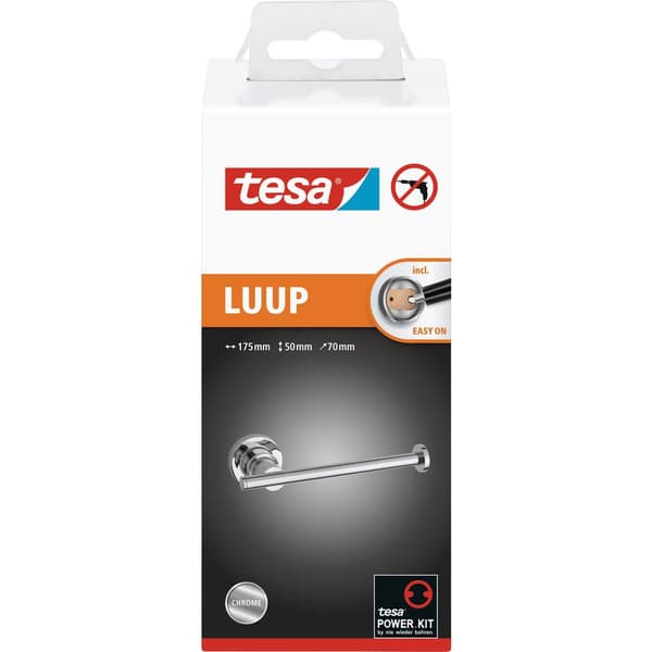 tesa luup Toalettpappershållare Lim Metall