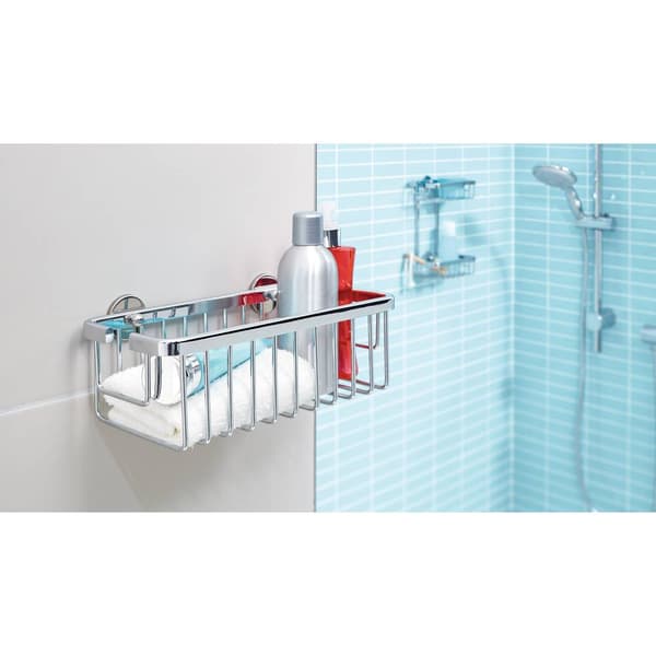 tesa 40201-00000-00 ALUXX Duschkorg Lim Krom (glänsande)
