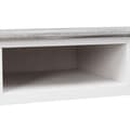 Miniatyrbild 7 av 8: vidaXL Skrivbord grå 110x45x76 cm trä