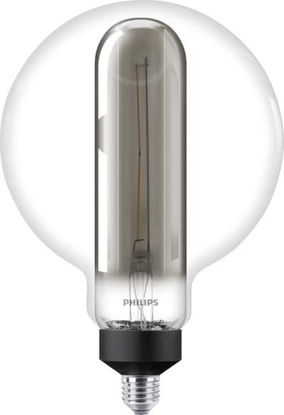 Philips LED (RGB) Energiklasse A (A++ - E) E27 Pæreform 6.5 W = 25 W hvid ( x L) 20 cm x 29.3 cm Kan ikke dæmpes 1 stk