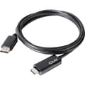 Miniatyrbild 1 av 4: club3D DisplayPort / HDMI Adapterkabel DisplayPort-kontakt, HDMI-A-kontakt 2.00 m Silver CAC-1082 DisplayPort-kabel