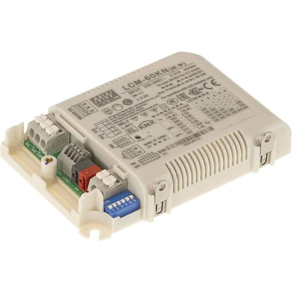 MW Mean Well LCM-60KN LED driver Konstantström 60.3 W 500 - 1400 mA 2 - 90 V/DC dimbar 1 st