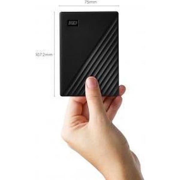 WD My Passport 5 TB Extern hårddisk 2.5 USB 3.2 Gen 1 Svart WDBPKJ0050BBK-WESN