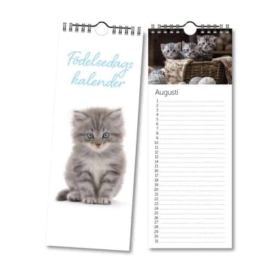 Födelsedagskalender Katter