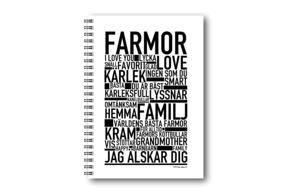 Skrivbok Farmor