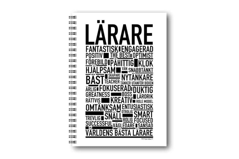 Skrivbok Lärare