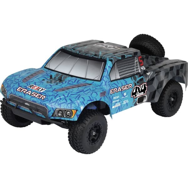 Reely Eraser Borstlös motor 1:10 RC modellbil Elektrisk Short Course Fyrhjulsdrift (4WD) 100% RtR 2,4 GHz inkl. batteri
