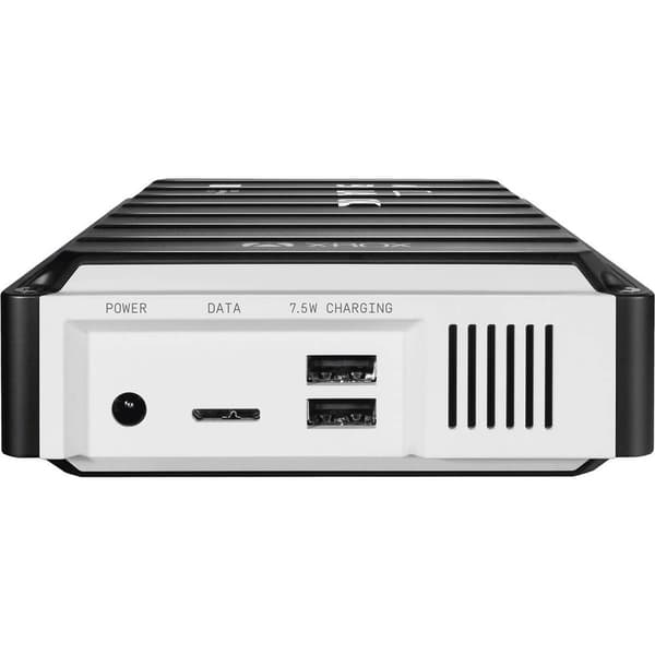 WD Black D10 Game Drive for Xbox One 12 TB Extern hårddisk 3.5 USB 3.2 Gen 1 Svart WDBA5E0120HBK-EESN