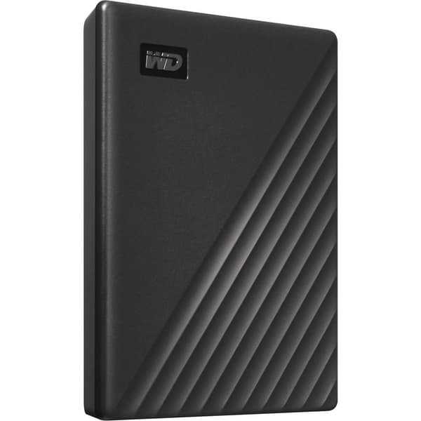 WD My Passport 1 TB Extern hårddisk 2.5 USB 3.2 Gen 1 Svart WDBYVG0010BBK-WESN