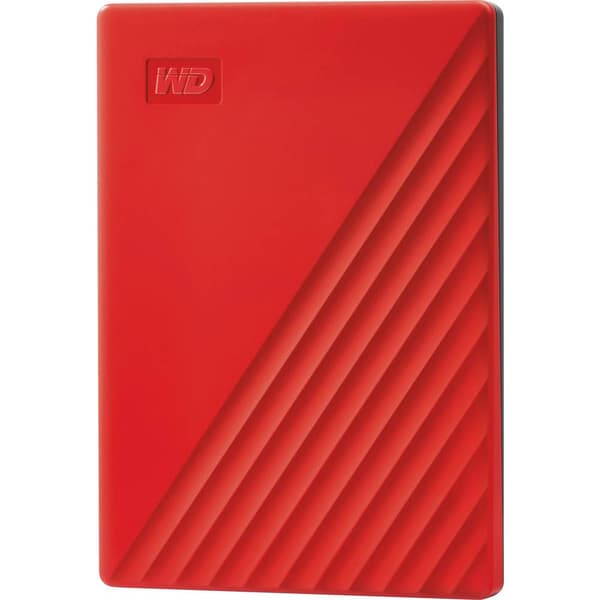 WD My Passport 2 TB Extern hårddisk 2.5 USB 3.2 Gen 1 Röd WDBYVG0020BRD-WESN