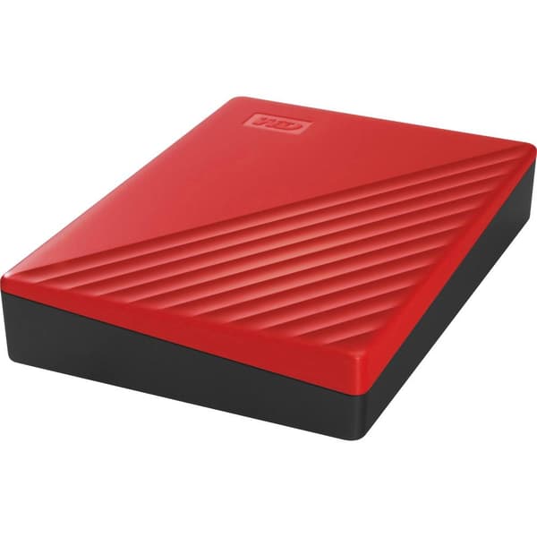 WD My Passport 2 TB Extern hårddisk 2.5 USB 3.2 Gen 1 Röd WDBYVG0020BRD-WESN