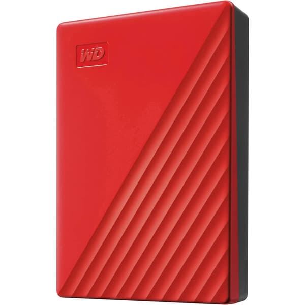 WD My Passport 2 TB Extern hårddisk 2.5 USB 3.2 Gen 1 Röd WDBYVG0020BRD-WESN