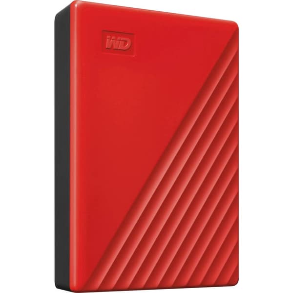 WD My Passport 2 TB Extern hårddisk 2.5 USB 3.2 Gen 1 Röd WDBYVG0020BRD-WESN