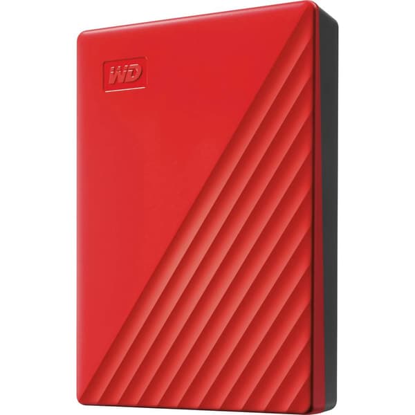 WD My Passport 2 TB Extern hårddisk 2.5 USB 3.2 Gen 1 Röd WDBYVG0020BRD-WESN