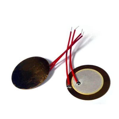 2 st Piezo-element 27 mm. Passar Arduino