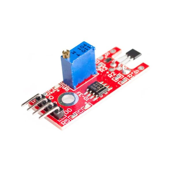 Magnet sensor med justerbart gränsvärde. Passar Arduino