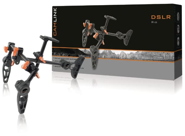 Kamera/Video Rig 0.9 kg Svart/Oransje