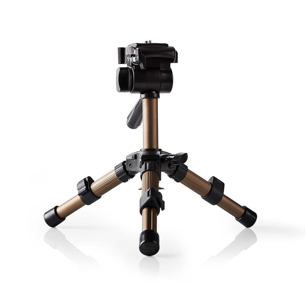 Ministativ | Panorera och luta | Max 1 kg | 22 cm | Bronze