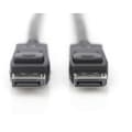 Miniatyrbild 3 av 4: Digitus DisplayPort Anslutningskabel DisplayPort-kontakt, DisplayPort-kontakt 2.00 m Svart AK-340106-020-S 8K UHD, guld
