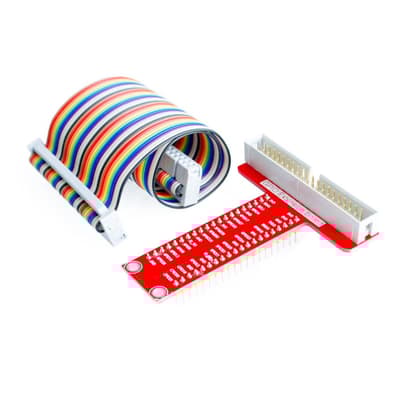 Raspberry Pi 40-pinnar adapter till kopplingsdäck