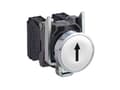 Pikkukuva 1 / 5: Schneider Electric XB4BA3341 Painike 600 V 6 A Kosketus (L x S x K) 52 x 30 x 47 mm IP66, IP67, IP69 , IP69K 1 kpl 1 kpl