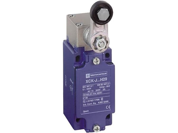 Schneider Electric XCKJ10513H29, Ledningsført, Zamak, IP66, Blå, CCC CSA UL, 40 mm