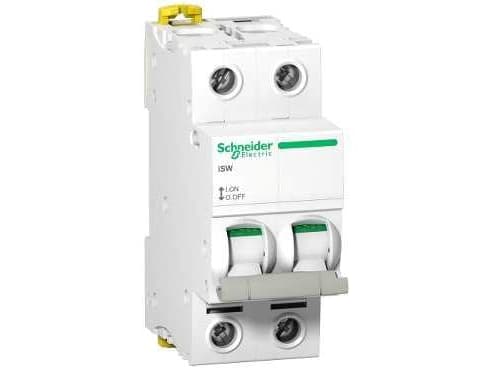 SCHNEIDER ELECTRIC Lastadskiller iSW 2P 40A 415V AC, bredde 36 mm
