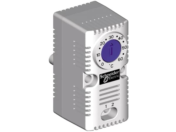 Schneider Electric Kytkentäkaappi termostaatti NSYCCOTHO 250 V 1 x rajakytkin (L x S x K) 44 x 33 x 68 mm 1 kpl 1 kpl