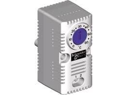 Schneider Electric Kytkentäkaappi termostaatti NSYCCOTHO 250 V 1 x rajakytkin (L x S x K) 44 x 33 x 68 mm 1 kpl 1 kpl