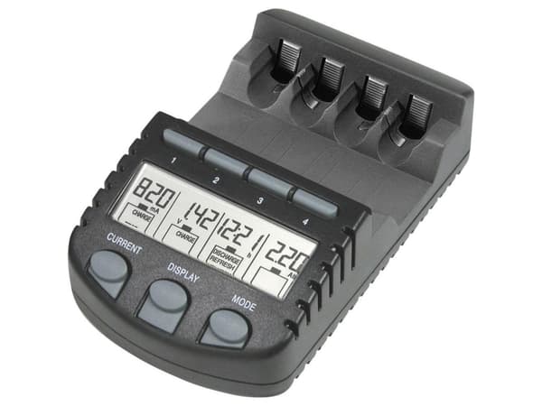 BC-700 Technoline Intelligent AA/ AAA batteri oplader - Op til 4 stk.