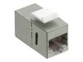 Pikkukuva 2 / 3: LogiLink NK4011, Tasainen, Metallinen, Valkoinen, RJ45, RJ45, Naaras, Naaras